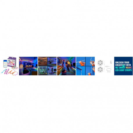 Philips Smart RGBIC LEDstrip 10 m (5+5), Type-C | 17.9 W | 16 million colours/RGBIC | Bluetooth, Wi-