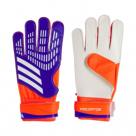 Rękawice bramkarskie adidas Predator Training Goalkeeper fioletowo-pomarańczowe IX3870 11