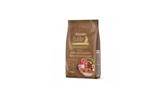 FITMIN Purity Rice Semimoist Rabbit & Lamb - dry dog food - 800g