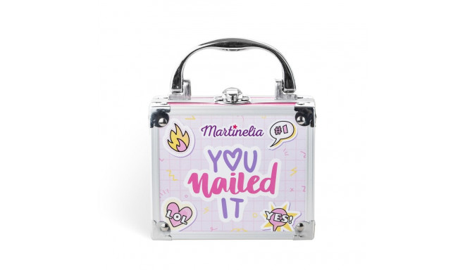 Cosmetic set in mini in a suitcase