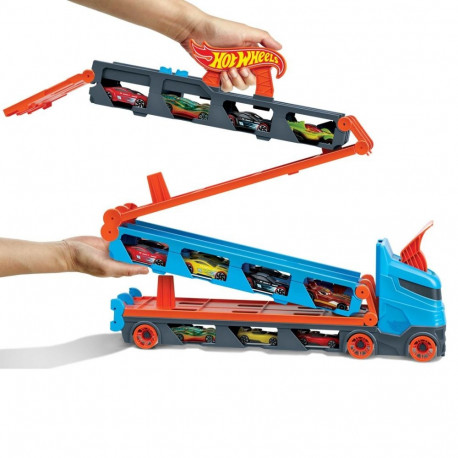 Hot Wheels autotransporter City Speedway 3 mänguautoga