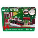 BRIO 36014 Christmas Set with Battery Operated Steam Train