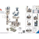 3D Puzzle 216el Harry Potter Hogwarts Castle, Astronomy Tower 112777