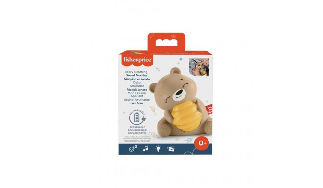 Fisher-Price Beary rahustav kaasaskantav beebi helimasin kohandatava taimeriga vastsündinutele