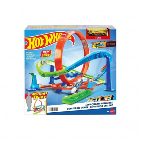 Hot Wheels väljakutsekomplekt HTK16 Twisted Tornado Loop Cyclone Action