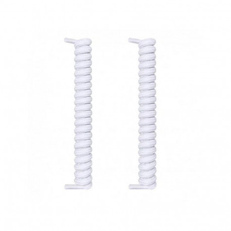 Elastic spiral laces for diabetics