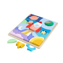 Fisher-Price Wooden Space Blocks Puzzle