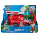 PAW Patrol Jungle Pups, Marshall Elephant Firetruck with Projectile Launcher, Toy Truck with Action 