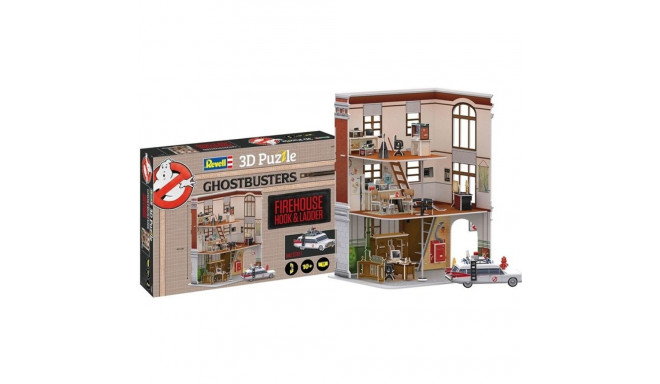Revell puzzle 3D tuletõrjemaja Hook_Ladder 00223