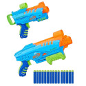 Nerf Elite Jr. Elite Junior Ultimate Alustajakomplekt, 2 Blasterit, 15 Elite Noolt