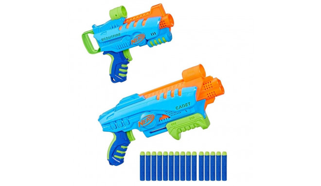 Nerf Elite Jr. Elite Junior Ultimate Starter Set, 2 Blasters, 15 Elite Darts