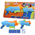 Nerf Elite Jr. Elite Junior Ultimate Alustajakomplekt, 2 Blasterit, 15 Elite Noolt