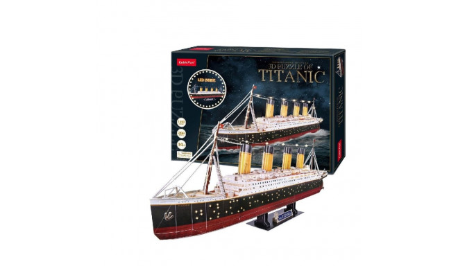 CubicFun Cubic Fun 3d Puzzle Titanic LED