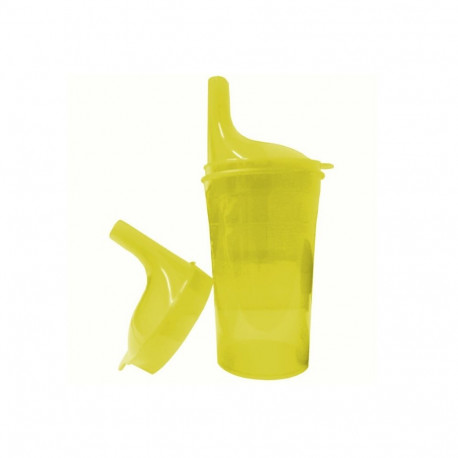 Safety cup to eat and drink Yellow