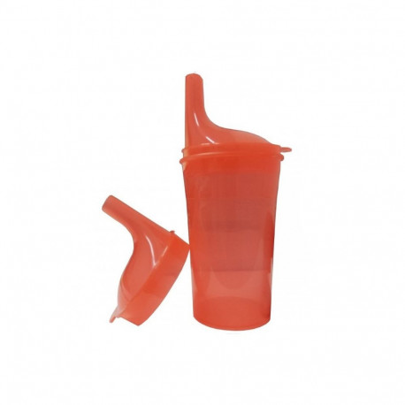 Safety cup to eat and drink Red