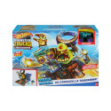 Hot Wheels Monster Trucks ARENA SMASHERS MEGA-WREX VS CRUSHZILLA TAKEDOWN Playset