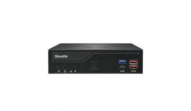 Shuttle Slim PC DH770 , S1700, 2x HDMI, 2x DP , 2x 2.5G LAN, 2x COM, 8x USB, 1x 2.5&quot;, 2x M.