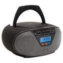 Aiwa BBTU-400BK portable stereo system Analog &amp; digital 6 W FM Black MP3 playback