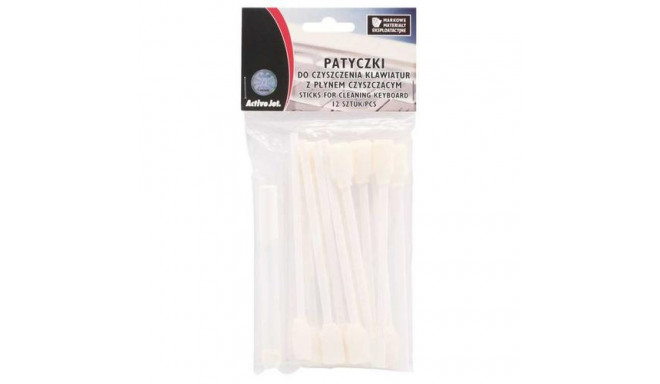 Activejet AOC-303 sticks for cleaning keyboards (12 pcs) with liquid