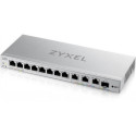 ZYXEL XGS1250-12 V2, 12-PORT GIGABIT WEBMANAGED DESKTOP SWITCH WITH 8 PORT 1G + 3-PORT MULTIGIG 1/2.