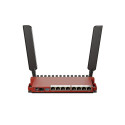 Mikrotik L009UiGS-2HaxD-IN juhtmevaba ruuter Gigabit Ethernet Ühe sagedusalaga (2.4 GHz) Punane