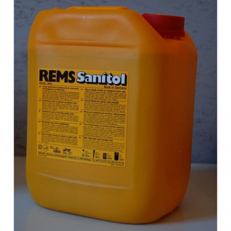 REMS keermepuhasti; SANITOL 5l joogivee paigaldustele