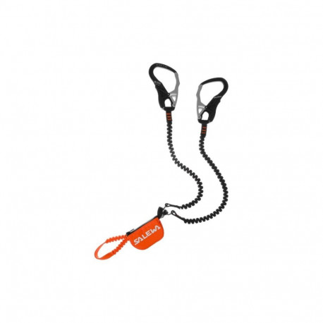 Ergo must-oranž tekstiilist kaelapael SALEWA