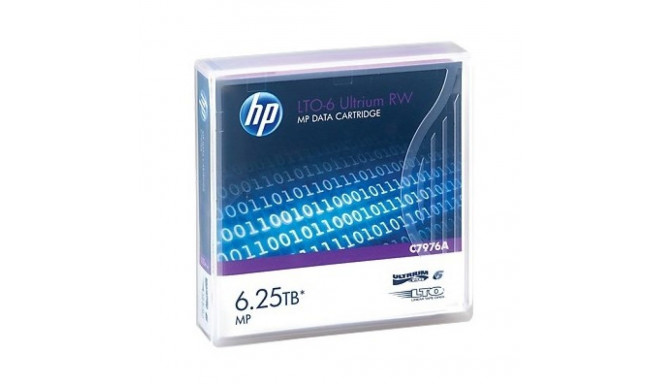 HPE LTO-6 Ultrium RW tühi andmelint 6,25 TB 1,26 cm