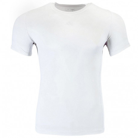 adidas T-särk Techfit Aeroready IS7605 lühikeste varrukatega L, valge