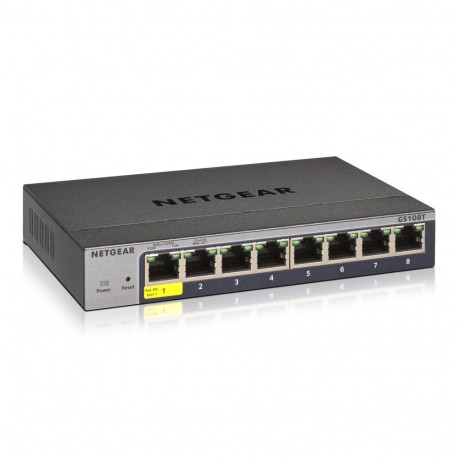 NETGEAR GS108Tv3 hall hallatav L2 gigabit ethernet (10/100/1000)