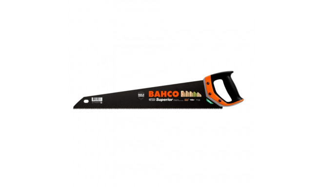 Bahco 2600-22-XT-HP käsisaag, 55 cm, must, roostevaba teras.