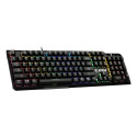 MSI Vigor GK41 LR US keyboard Gaming USB QWERTY English Black