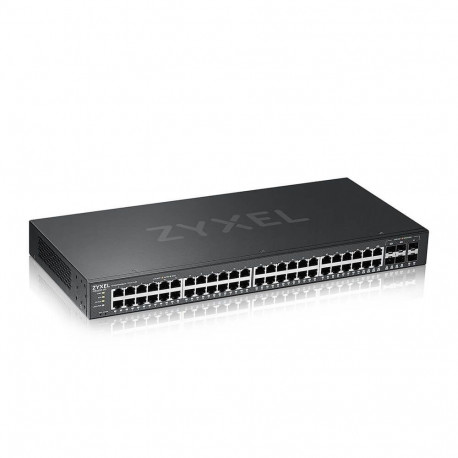 Zyxel GS2220-50-EU0101F võrgulüliti Hallatav L2 Gigabit Ethernet (10/100/1000) Must