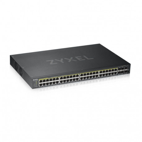 Zyxel GS1920-48HPV2 Hallatav Gigabit Ethernet (10/100/1000) Toite üle Etherneti (PoE) Must