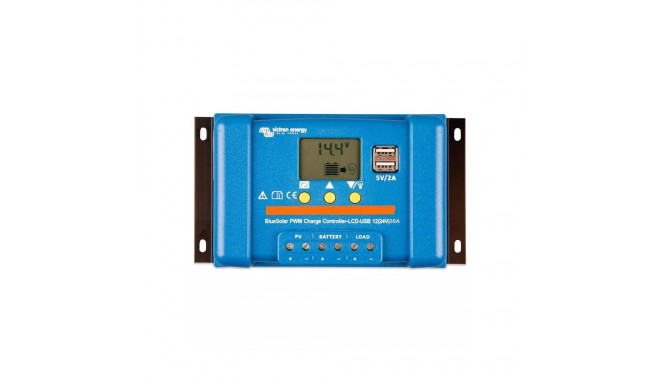 laadimiskontroller VICTRON ENERGY BlueSolar PWM-LCD&USB 12/24V - 30A (SCC010030050)