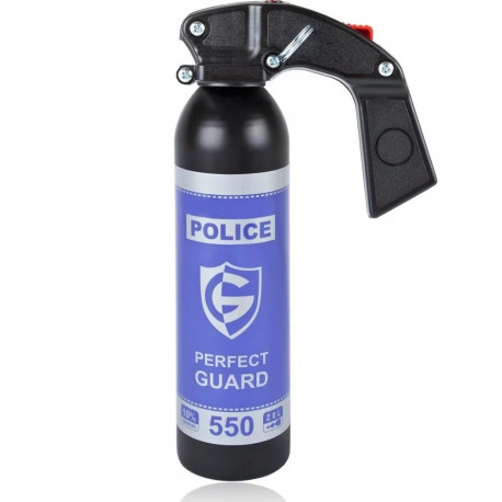 Pepper gas POLICE PERFECT GUARD 550 - 480 ml. gel - extinguisher (PG.550)