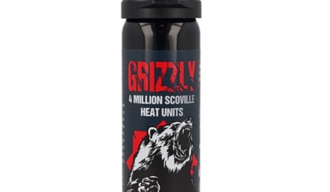 Pepper spray  Grizzly 4 million scoville heat units 63 ml- cone/cloud