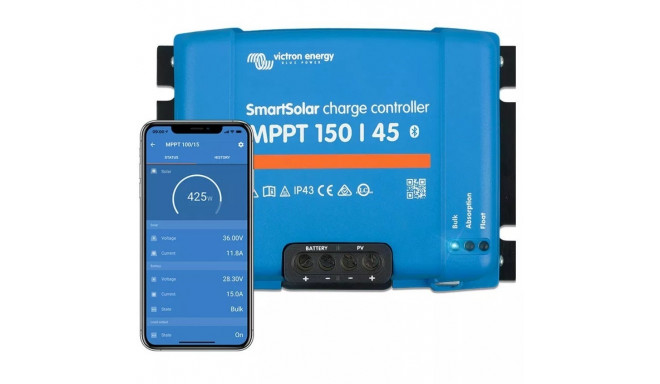Victron Energy SmartSolar 150/45 Bluetooth laadimiskontroller