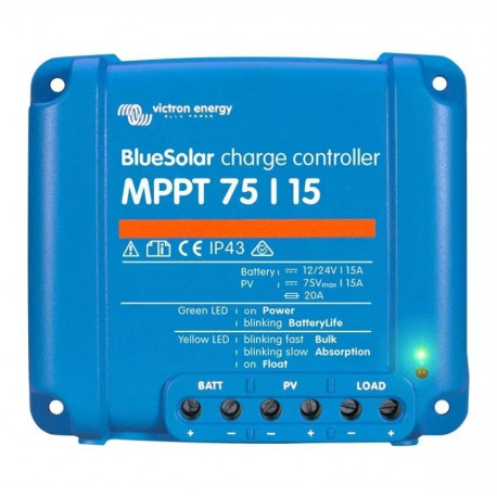 Victron Energy BlueSolar MPPT 75/15 laadekontroller