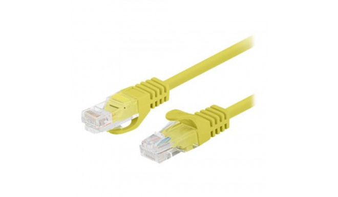 LANBERG Patchcord Cat.6 UTP 0.5m yellow 10-pack