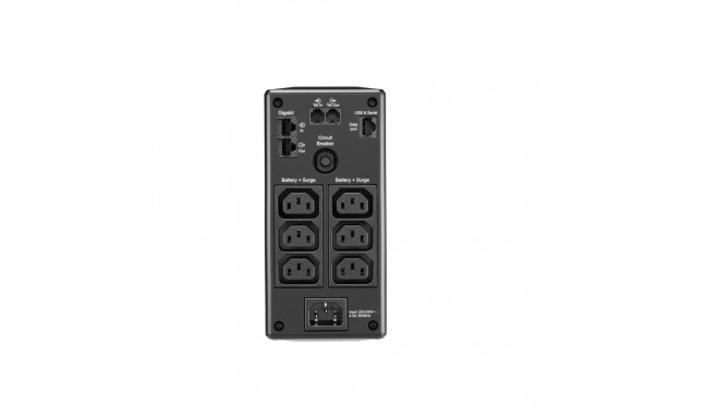 APC Back UPS Pro BR 650VA 6 pistikupesa AVR LCD-liides