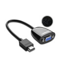 UGREEN MM105 Переходник HDMI на VGA, без звука (черный)