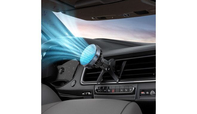 FORCELL F-GRIP Cool Mag magnetic car holder for windshield / air vent with Cold Protect cooling tech