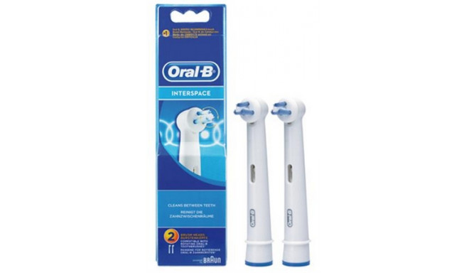 Braun Oral-B electric toothbrush head Interspace 2-parts