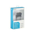 USB 2.0 kaabel 4xRS232-le, must
