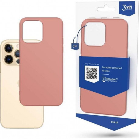 3MK Matt Case iPhone 13 Pro Max 6.7" lychee/lychee