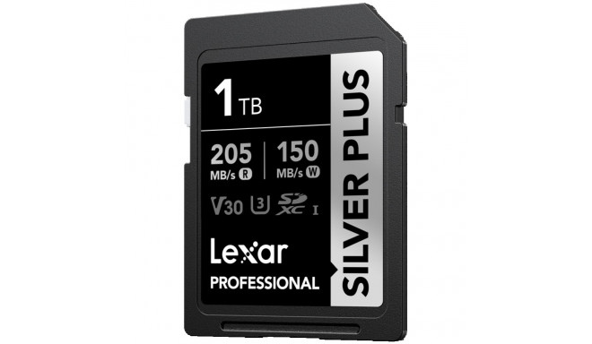 Lexar SDXC Professional SILVER Plus 1066x UHS-I/U3/A2/4K R205/W150 (V30) 1TB