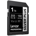 LEXAR SDXC PROFESSIONAL SILVER PLUS 1066X UHS-I/U3/A2/4K R205/W150 (V30) 1TB