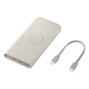 Power Bank - Samsung 10000 mAh Wireless Charger Beige