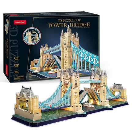 Cubic Fun Tower Bridge 3D pusle LED
